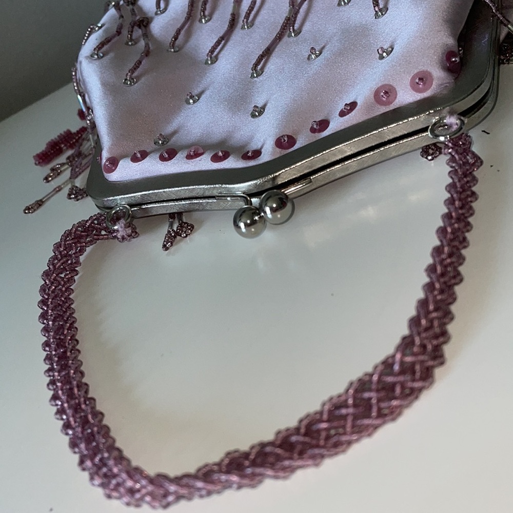 Beautiful Purple bead detail Bag by Inge Christopher ❤️ - Picture 7 of 9
